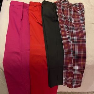 Lot of dress pants, Express, Old Navy, HB size 2
